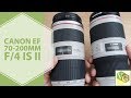 Canon 70-200mm f4 IS II vs Canon 70-200mm f4 IS