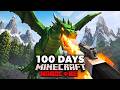 100 Days in RLCraft's DEADLIEST Modpack With Modern Weapons!!