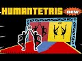 HUMAN TETRIS 2 PLAYERS WITH IQ TEST | CAN YOU DO IT | WARMUP UP | INTERACTIVE WARMUP #humantetris