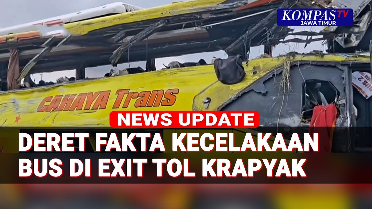 Deret Fakta Kecelakaan Bus di Exit Tol Krapyak Semarang Tewaskan 16 Orang