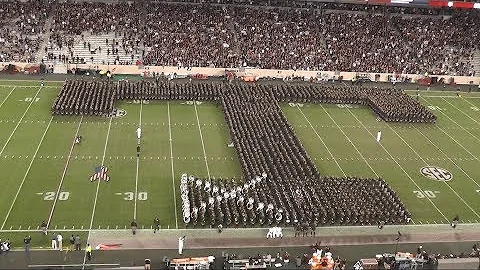 The Best Texas Aggie Band Halftime Ever - New Mexico Game at Kyle Field - 11/11/17