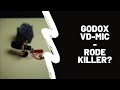 GODOX VD-MIC // RODE VIDEO MICRO KILLER? //  #SHORTS