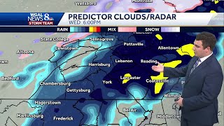 Soggy Wednesday, more seasonable Thursday before winter's chill returns to south-central PA