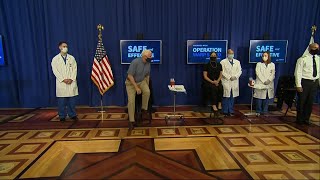 Vice President Mike Pence receives COVID-19 vaccine