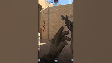 CS2 Mirage A site  3 Smokes from 1 position #cs2 #gaming #shorts