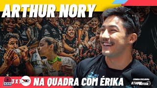 Arthur Nory Na Quadra Com Érika Coimbra Final Superliga Osasco 3X1 Sesi Bauru Osasco Campeão