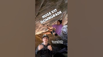 Barefoot Charles second V17 downgrade!! 😳 #bouldering #rockclimbing #climbing #v17 #climbinggym