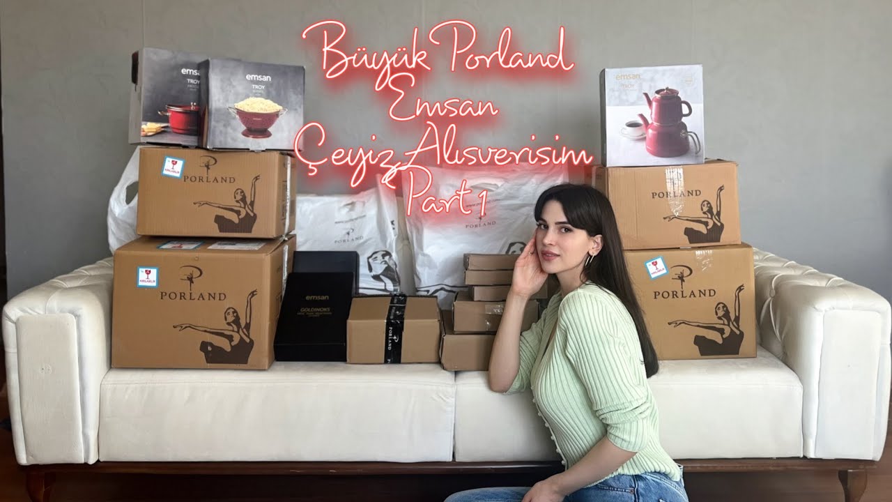 ÇEYİZ ALIŞVERİŞİ #1🛍 #ceyizalisverisi#porland#emsan#aliexpress#reklam