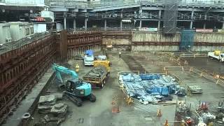 Shinjuku Construction Site 新宿工事現場 (130905)