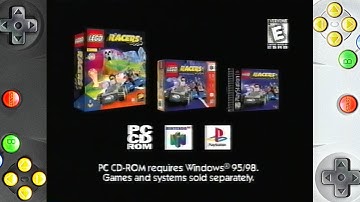 LEGO Racers "Buld Your Race Car!" (Nintendo 64\N64\PlayStation\PS1\PC\Commercial\Ad) Full HD