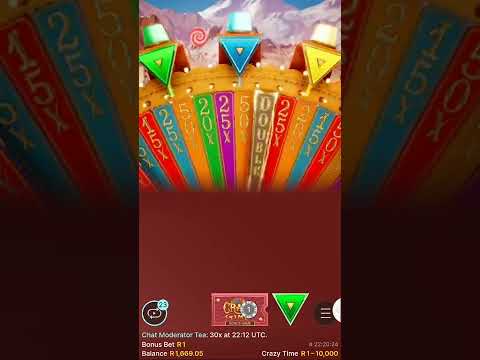 Jouez au jeu de casino Crazy Time en ligne en Tunisie