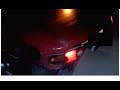 Miata smashes into curb!