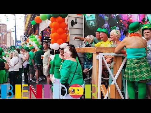 benidorm st patrick day 2025