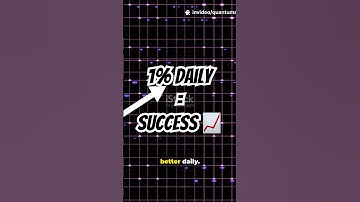 The 1% Rule: Small Wins → Big Success 📈🔥
