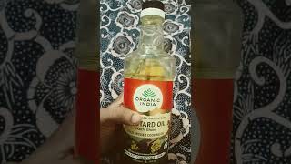 Organic Mustard Oil  Kacchi Ghani  Cold Pressed Cooking Oil  Organic India