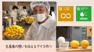 【SDGs】旬の素材がつなぐ笑顔の環、生産者の想いを伝えるアイスクリーム／Seeds of happiness（2021/5/8）