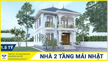 Chỉ Với 1.5 Tỷ Cho Ngôi Nhà 2 Tầng Mái Nhật Do Chất Uy Thiết Kế Cho Nhà Anh Phán Tại Thái Bình