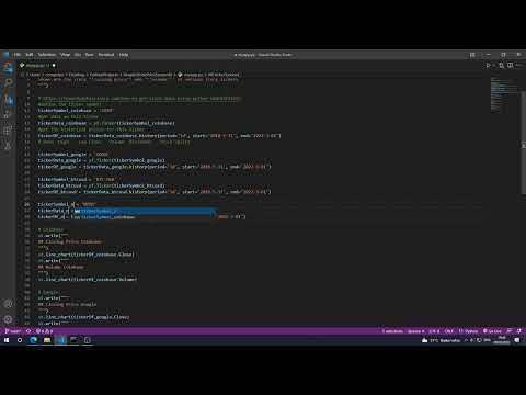 Easy Stock Price Website Using Streamlit