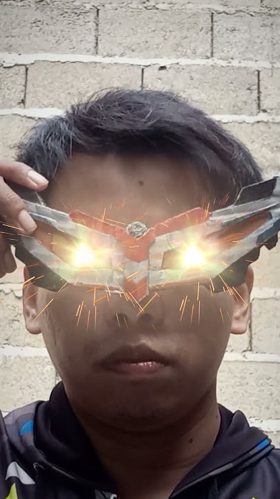 Henshin Ultraman Zero with Dx Zero Eye Cardboard
