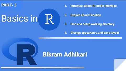 Introduction to R studio interface (in Nepali) | Part-2