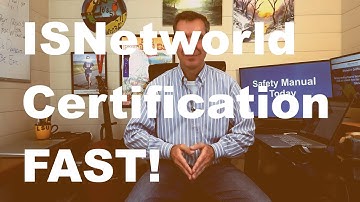 ISNetworld® Certification (2025) - Become ISNetworld® compliant, fast!
