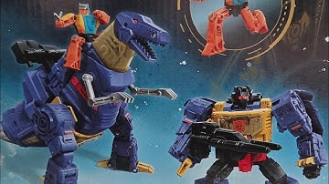 Transformers Age of the Primes G2 Grimlock & Wheelie Unboxing & Review