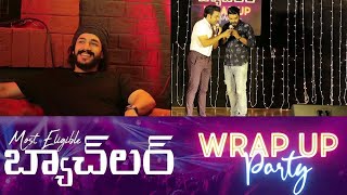 Most Eligible Bachelor Wrap-up Party | Akhil Akkineni, Bhaskar | Sudigali Sudheer, Getup Srinu