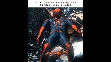 Hardest movie intro | Spiderman edit | MONTAGEM ALUCINANTE
