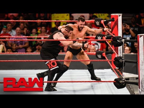 Braun Strowman & Kevin Owens vs. Finn Bálor & Constable Baron Corbin: Raw, June 25, 2018