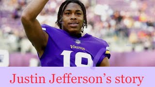 Justin Jefferson's Story #jjettas #vikings #history #nfl #story #viral #minnesota