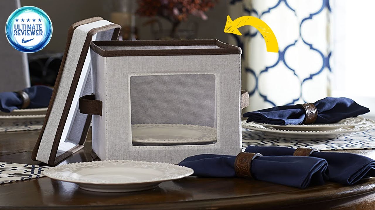 ✔️Top 5 Best Dinnerware Storage Sets For Kitchen 2022 (Buying Guide)