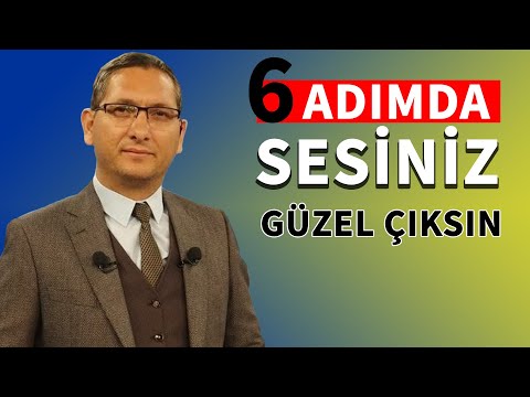 Video: Sesinizi Nasıl Temizlersiniz