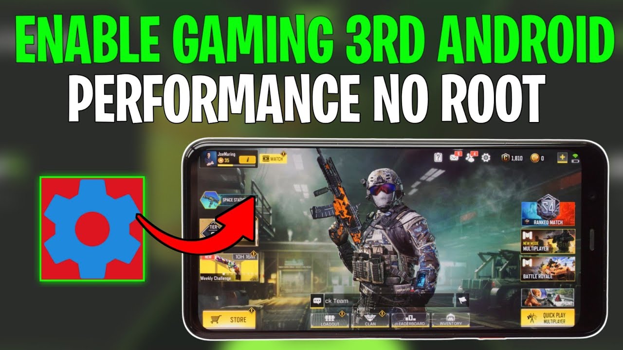 Enable Gaming 3rd Performance | Boost Android No Root | Max FPS & Fix ...