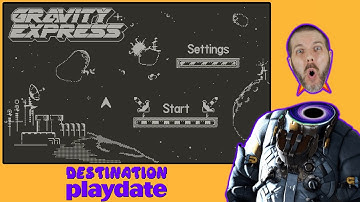 Gravity Express - Playdate gameplay + impressions