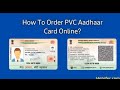 How to order a PVC Adhaar card online by mobile 📱 or Laptop 💻