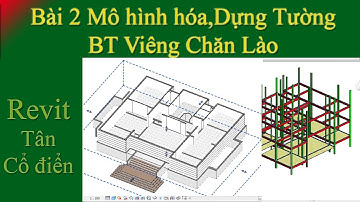 Bài 2 Mô hình hóa,Dựng tường BT Viêng Chăn Lào