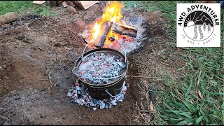 Beef Stew Cooked in an Aussie Camp Oven  Super Easy and Cheap Camp Meal to Feed Everyone