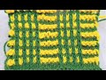 Easy Green Yellow Knitting or Sweater design or pattern for Beginners | @happywoolknit