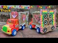 New Gauri Ganesh Murti Dj Trolley | Navratri Radha Krishna Trolly Mini Dj Truck | Saraswati Dj Light