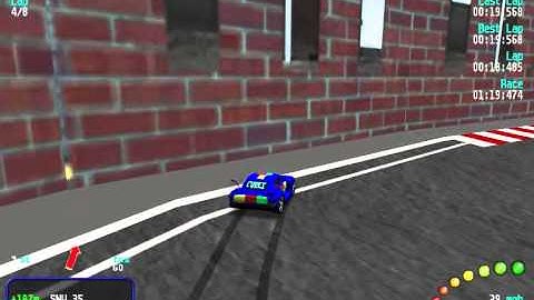 Re-Volt Custom Track Wheel City A by Lo Scassatore, 8 Lap Race