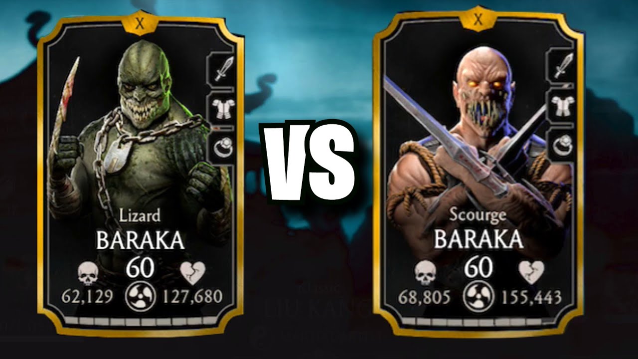 Baraka/Scourge, Mortal Kombat Mobile Wikia