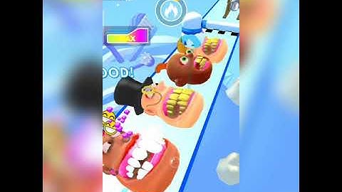 Teeth Runner Level 1.Android and iOS.