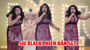 Lộ Lộ chơi lớn mời Siu Black đến hát Gương Mặt Thân Quen bảng A phiên bản Bé 3 lô tô show Tân Thời