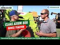 Claas Axion 800 Series Tractor (200-285 Hp) with 4-Point Cab Suspension at Aginmotion, Langham
