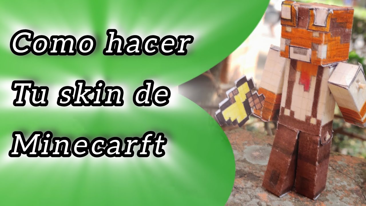 como hacer mi skin de Minecraft perfecta - YouTube