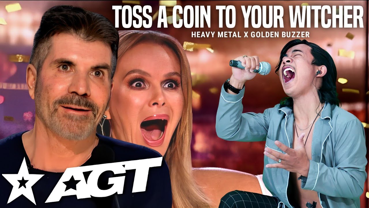 ⁣America's Got Talent 2023 | Crazy Heavy Metal Song With Amazing Sound Makes Simon Cowell Go Cra