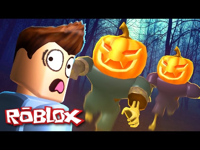 Roblox Halloween / Haunted Cemetery Obby / Escape the Giant Evil