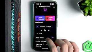 JBL Partybox On The Go 2 – كيفية تعديل مُغيّر درجة الصوت screenshot 2