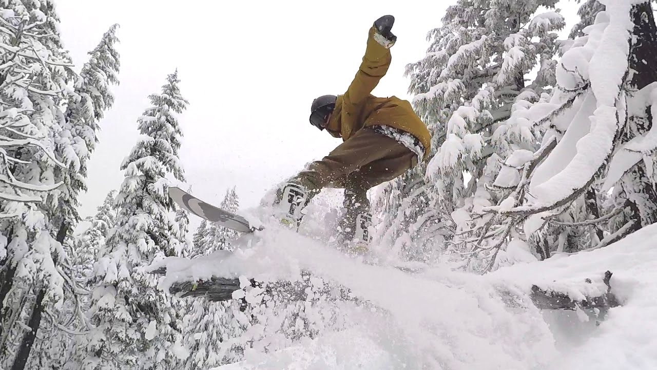 Natural Terrain Park Snowboarding - Mt Bachelor Edition