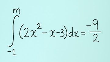 How to Find m in This Tricky Integral Problem! 🔥 | Definite Integral Made Simple